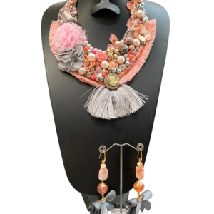COLLAR CORAL CAMADEO CON PERLAS