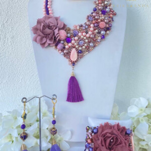 COLLAR ROSA DE PERLAS