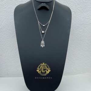 COLLAR DE PLATA DE CAPAS