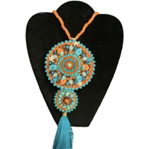 COLLAR MEXICANO AZUL